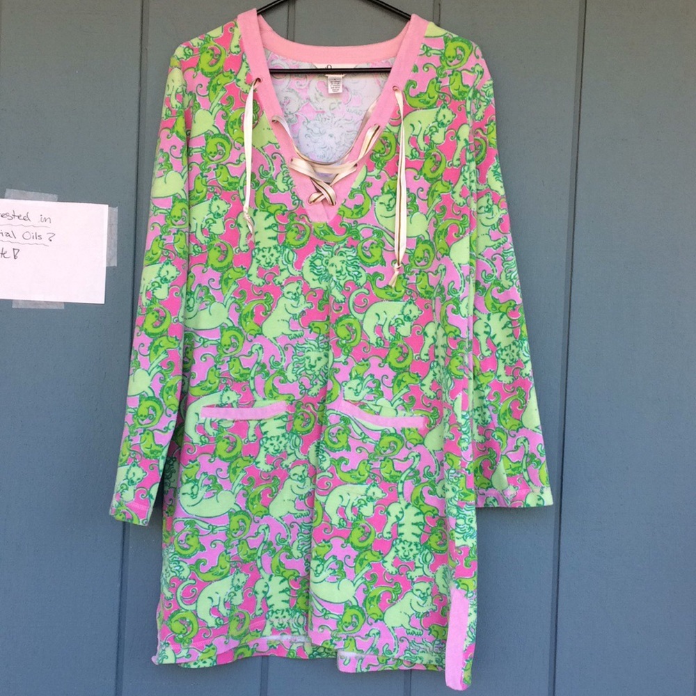 Lily Pulitzer dress.